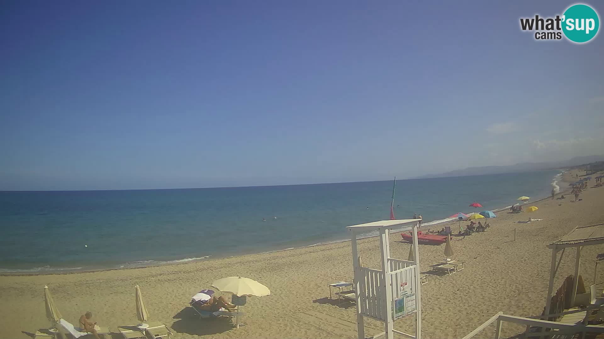 Webcam en direct Plage de Platamona – Sassari – Sardaigne – Italie