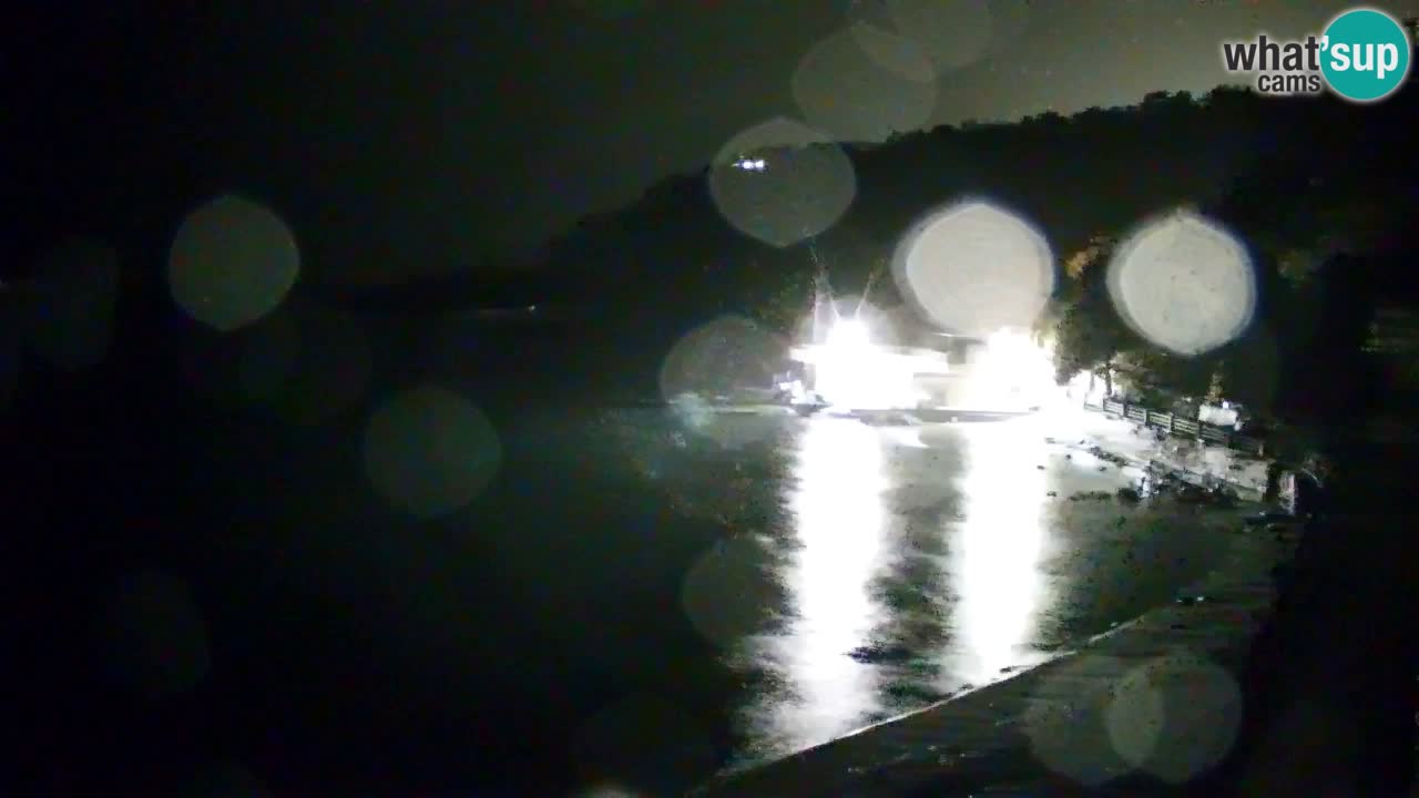 Webcam Sistiana – Vista sobre la marina y la bahía