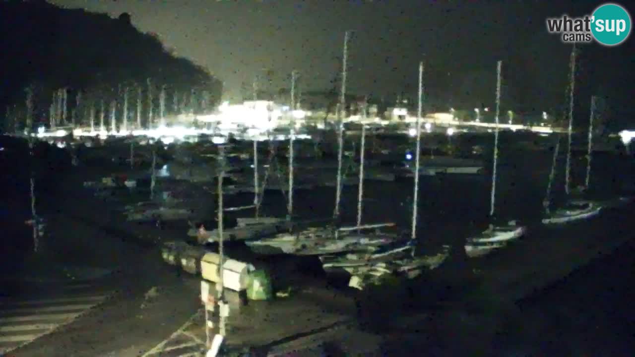 Webcam Sistiana – Vista sobre la marina y la bahía