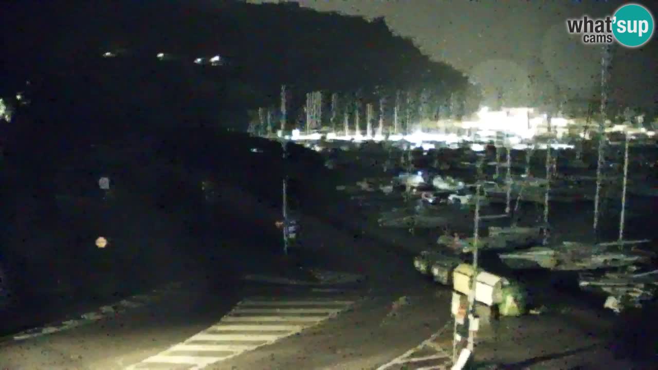 Webcam Sistiana – Vista sobre la marina y la bahía