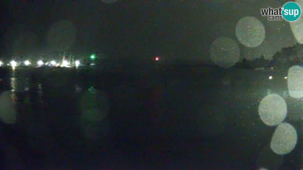 Webcam Sistiana – Pogled na marinu i zaljev