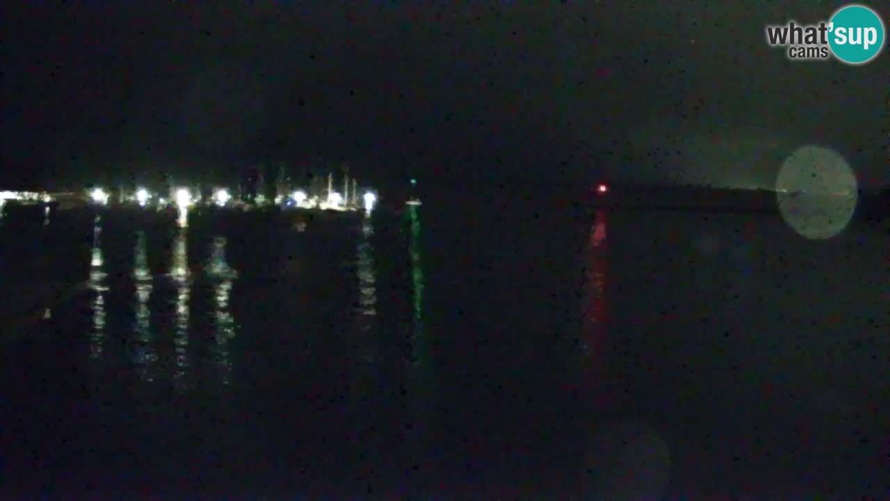 Webcam Sistiana – Vue sur la marina et la baie