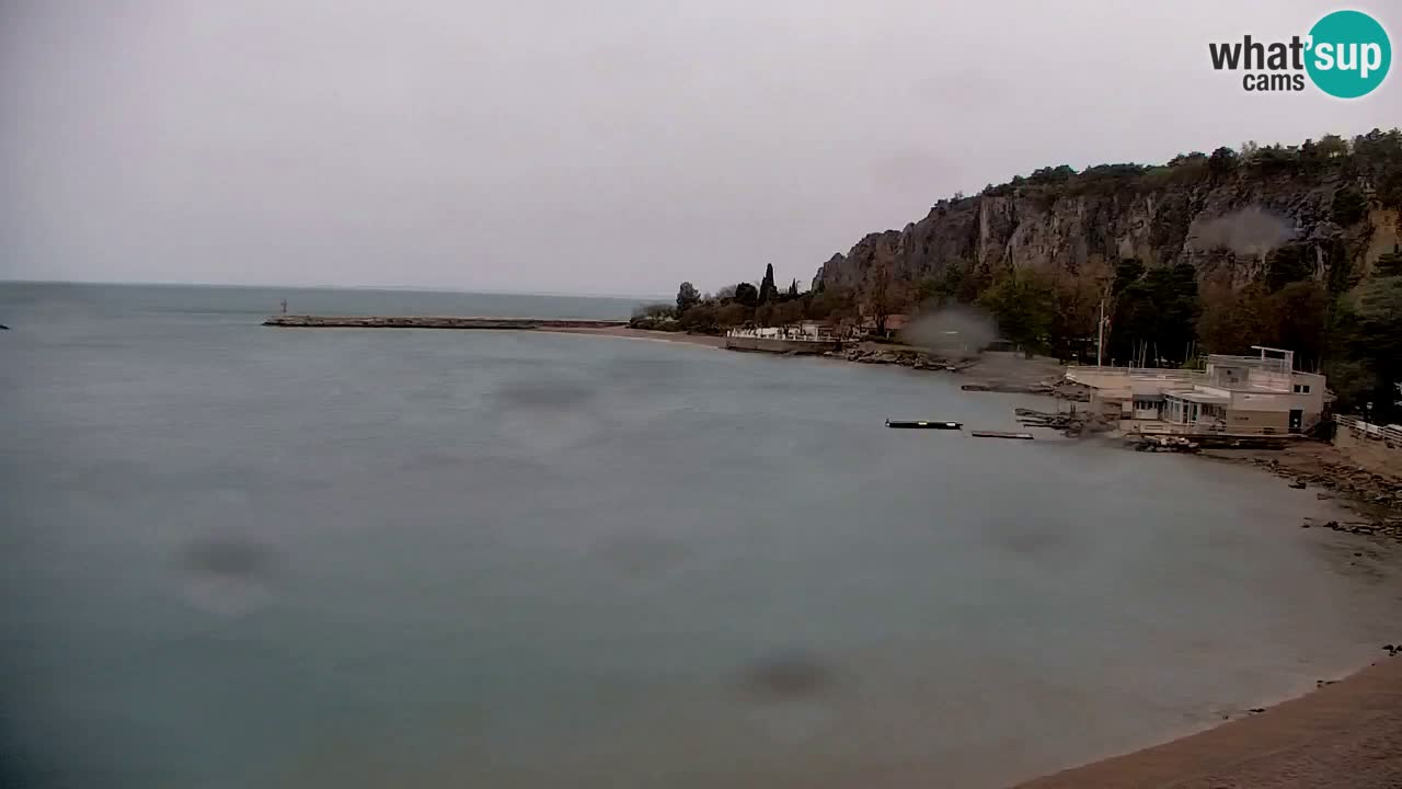 Webcam Sistiana – Vista sulla marina e sulla baia