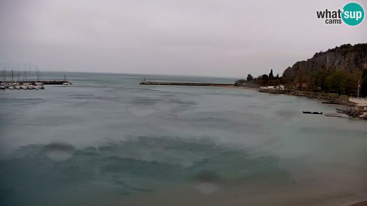 Webcam Sistiana – Vista sulla marina e sulla baia