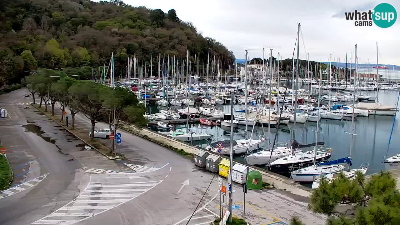 Webcam Sistiana – Vista sulla marina e sulla baia