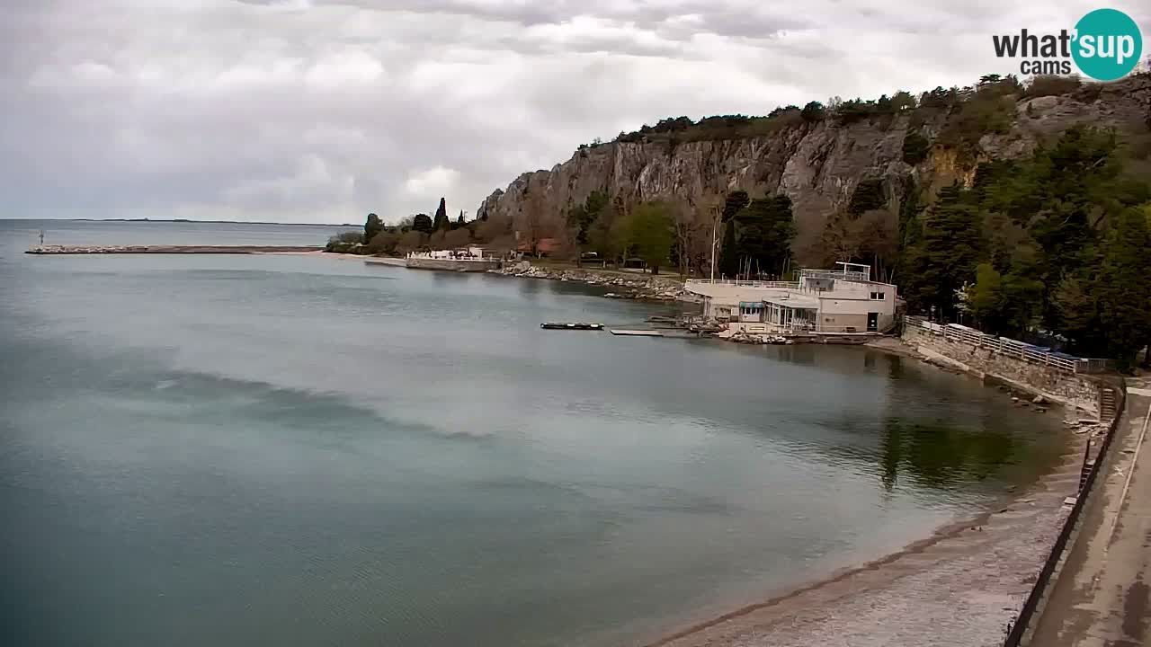 Webcam Sistiana – Blick auf Marina und Bucht