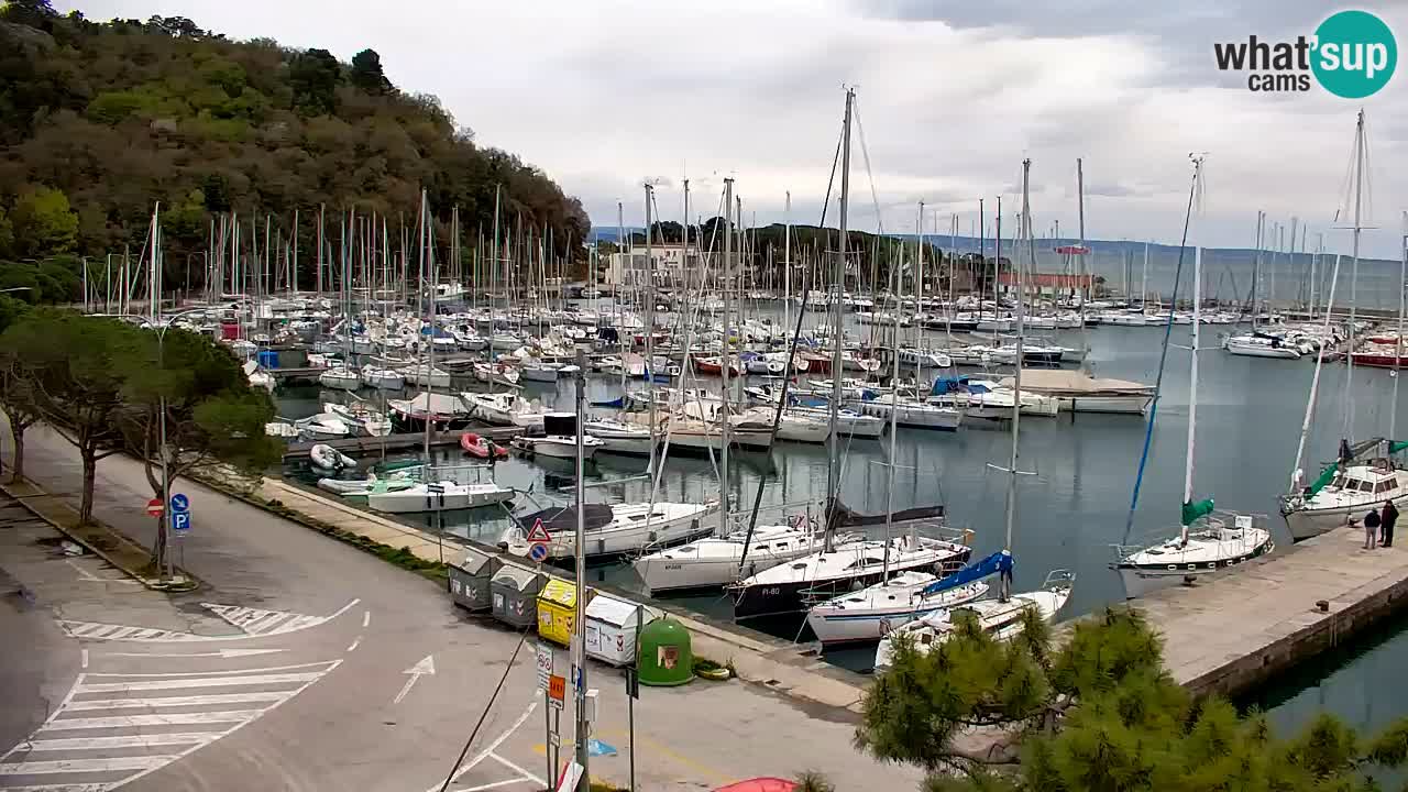 Webcam Sistiana – Blick auf Marina und Bucht