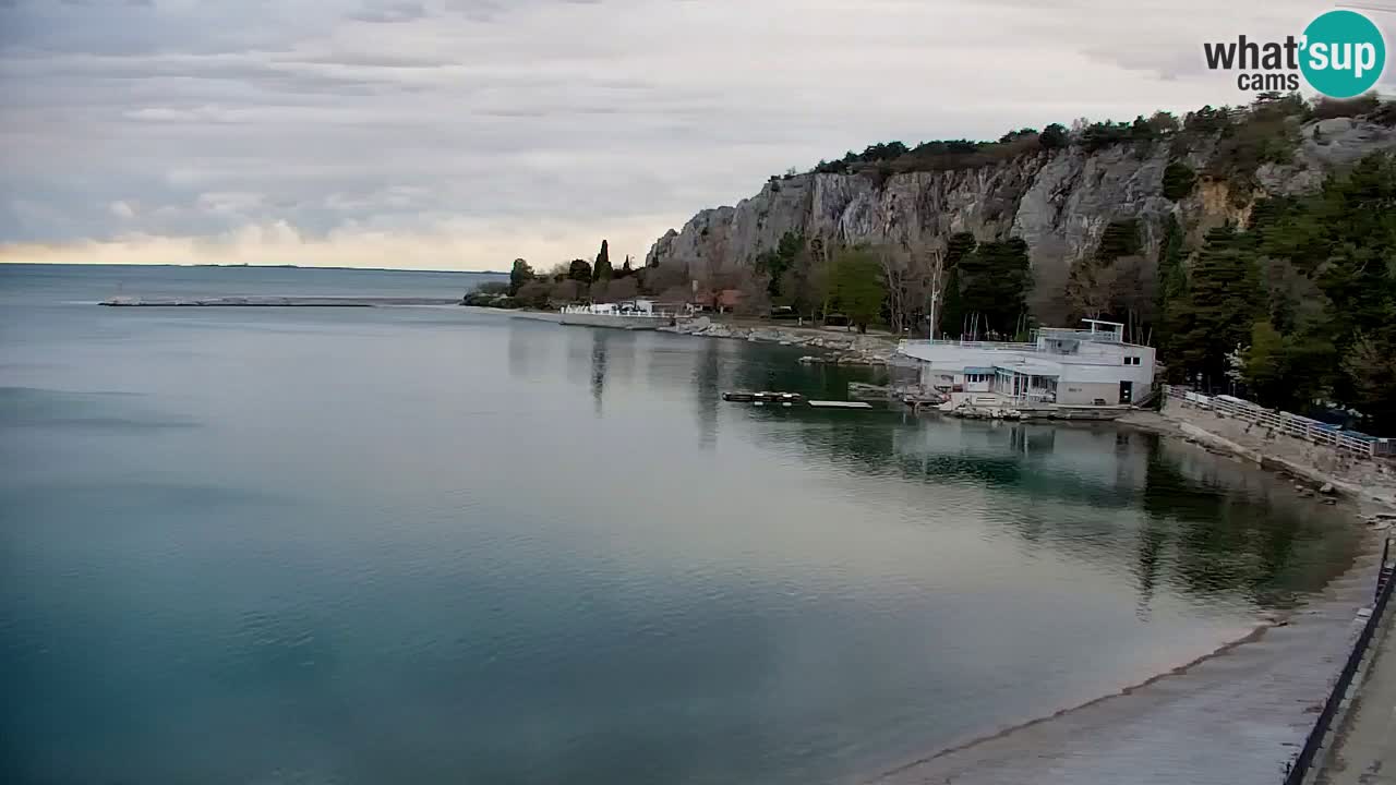 Webcam Sistiana – Vista sulla marina e sulla baia