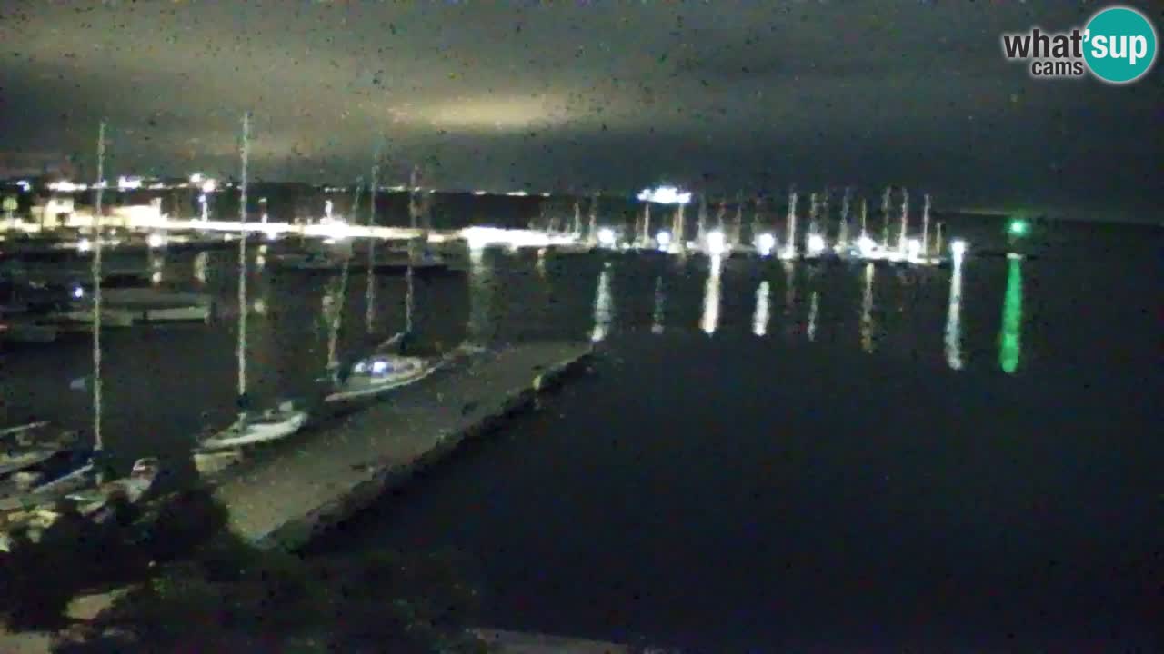 Webcam Sistiana – Vista sobre la marina y la bahía