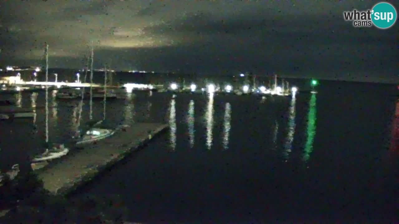 Webcam Sistiana – Pogled na marinu i zaljev