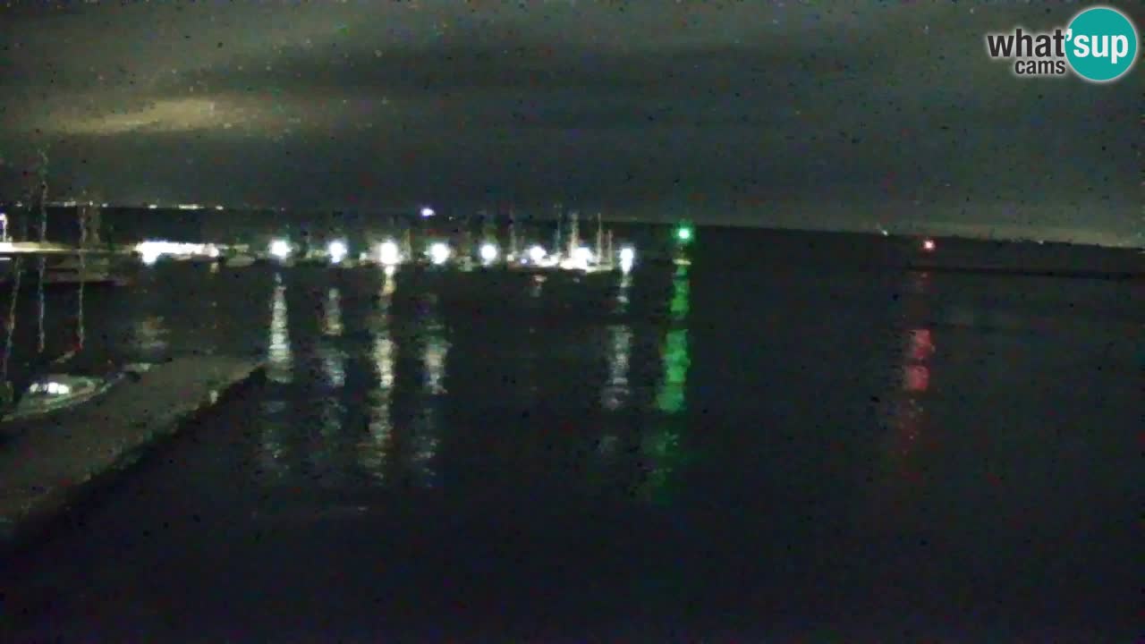 Webcam Sistiana – Vue sur la marina et la baie