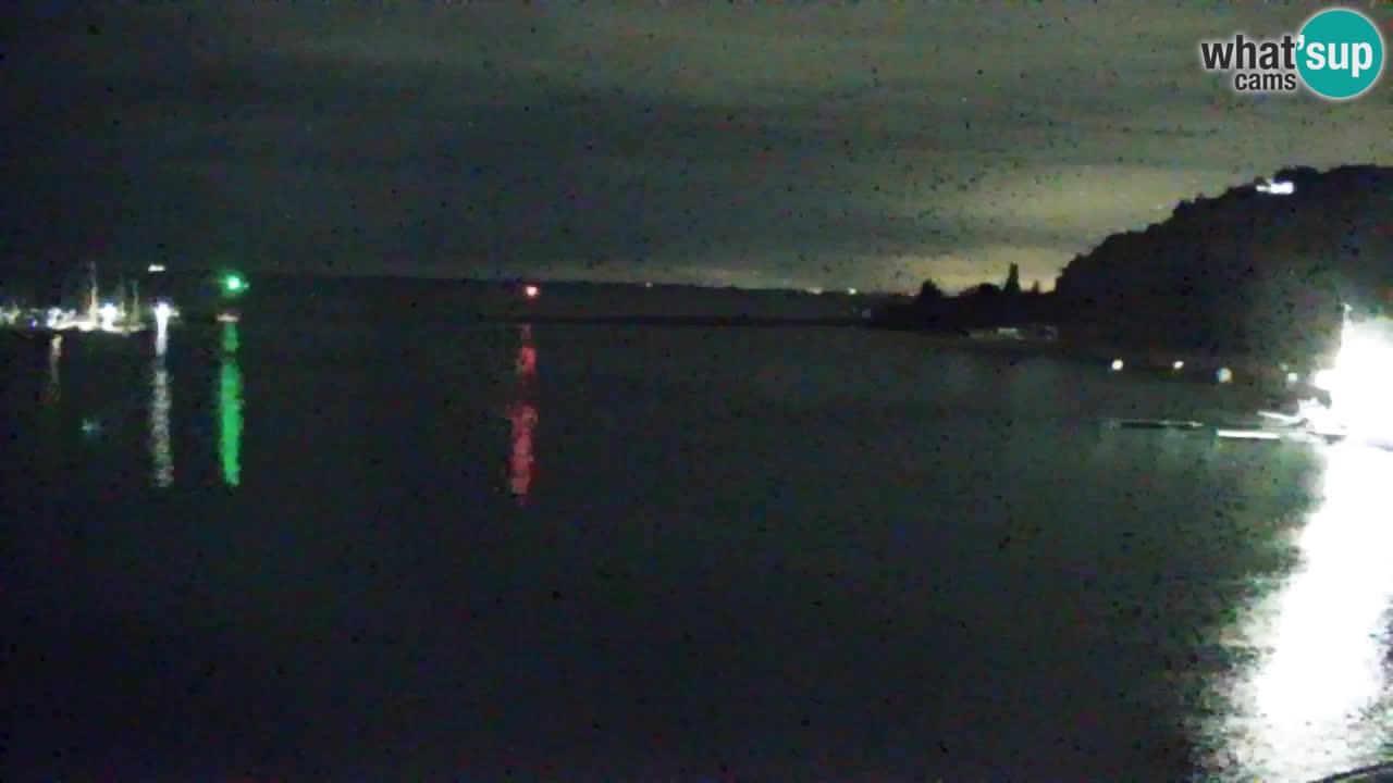 Webcam Sistiana – Vue sur la marina et la baie