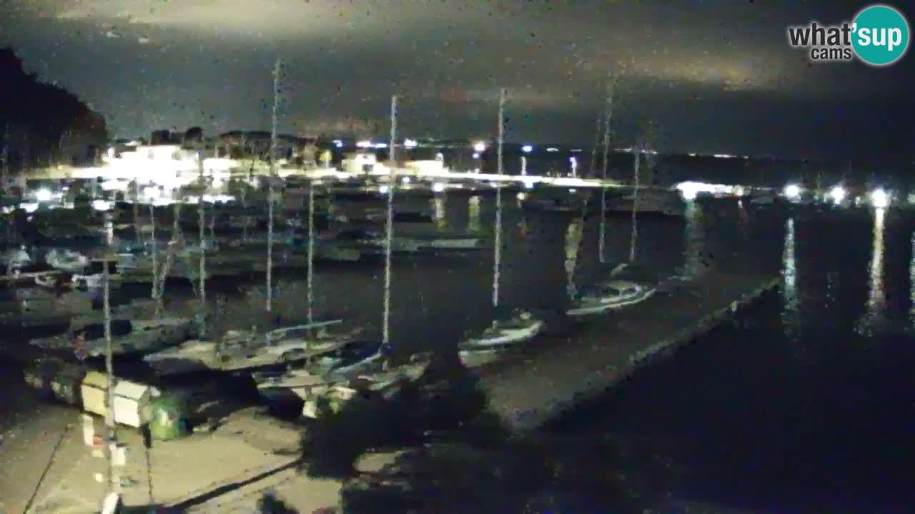 Webcam Sistiana – Blick auf Marina und Bucht