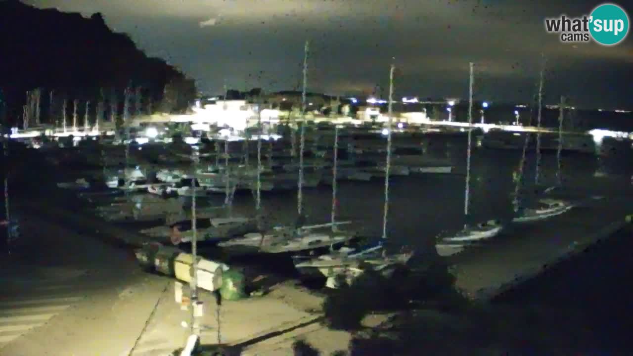 Webcam Sistiana – Vista sobre la marina y la bahía
