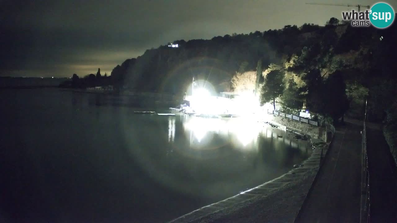 Webcam Sistiana – Blick auf Marina und Bucht