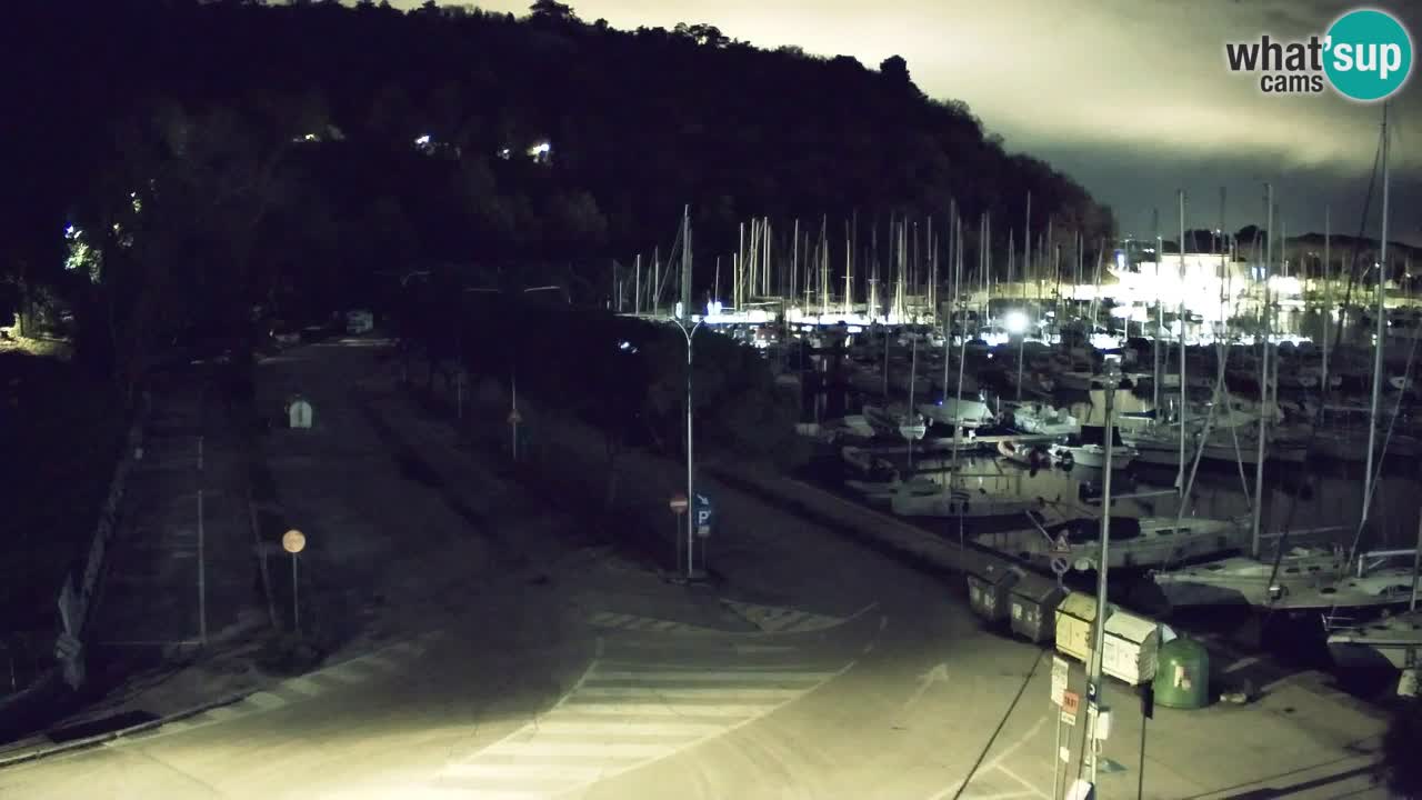 Webcam Sistiana – Blick auf Marina und Bucht