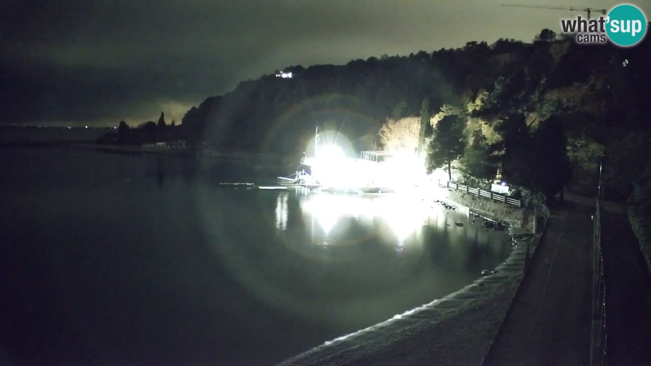 Webcam Sistiana – Blick auf Marina und Bucht