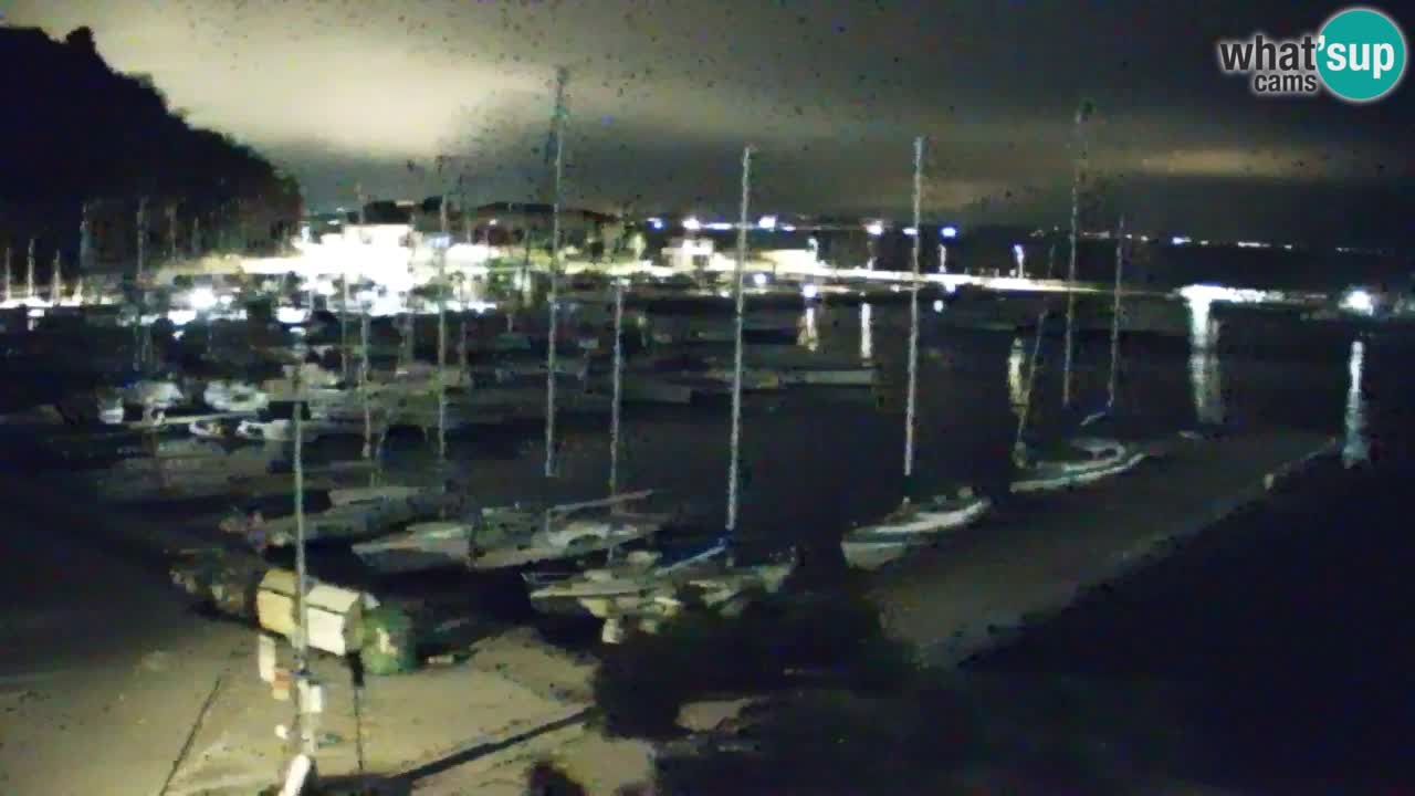 Webcam Sistiana – Blick auf Marina und Bucht