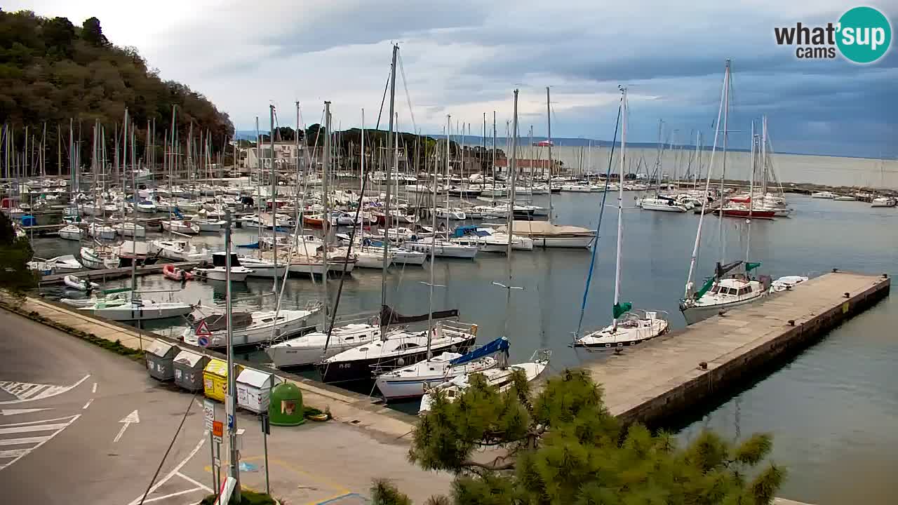 Webcam Sistiana – Vista sulla marina e sulla baia