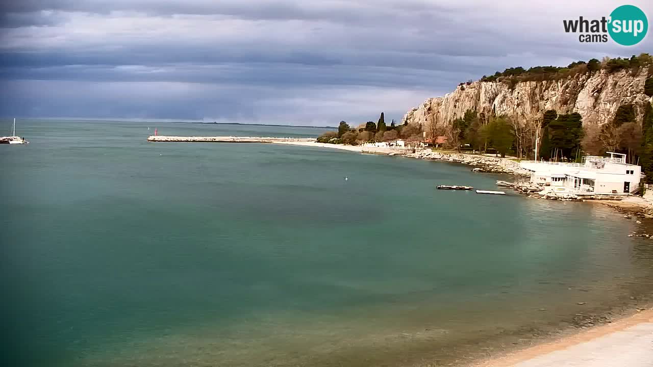 Webcam Sistiana – Blick auf Marina und Bucht