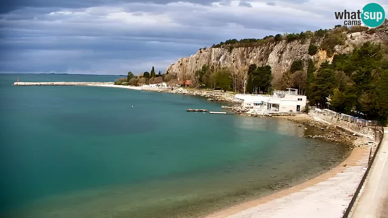 Webcam Sistiana – Vista sulla marina e sulla baia