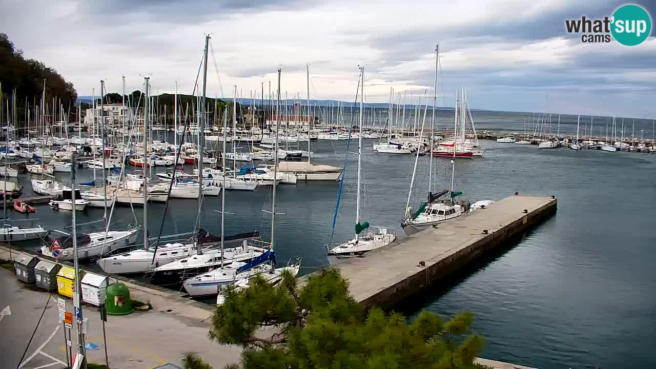 Webcam Sistiana – Vista sulla marina e sulla baia