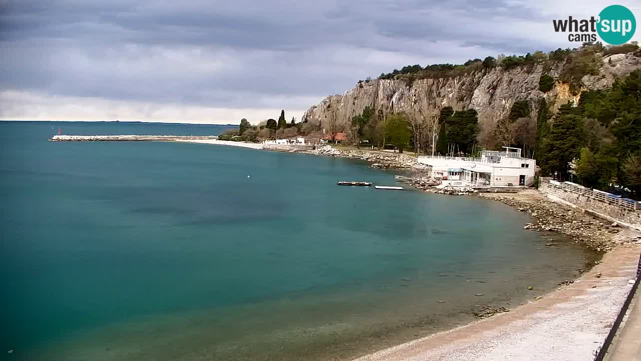 Webcam Sistiana – Vista sulla marina e sulla baia