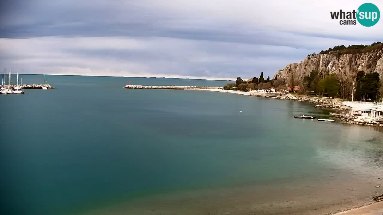 Webcam Sistiana – Blick auf Marina und Bucht