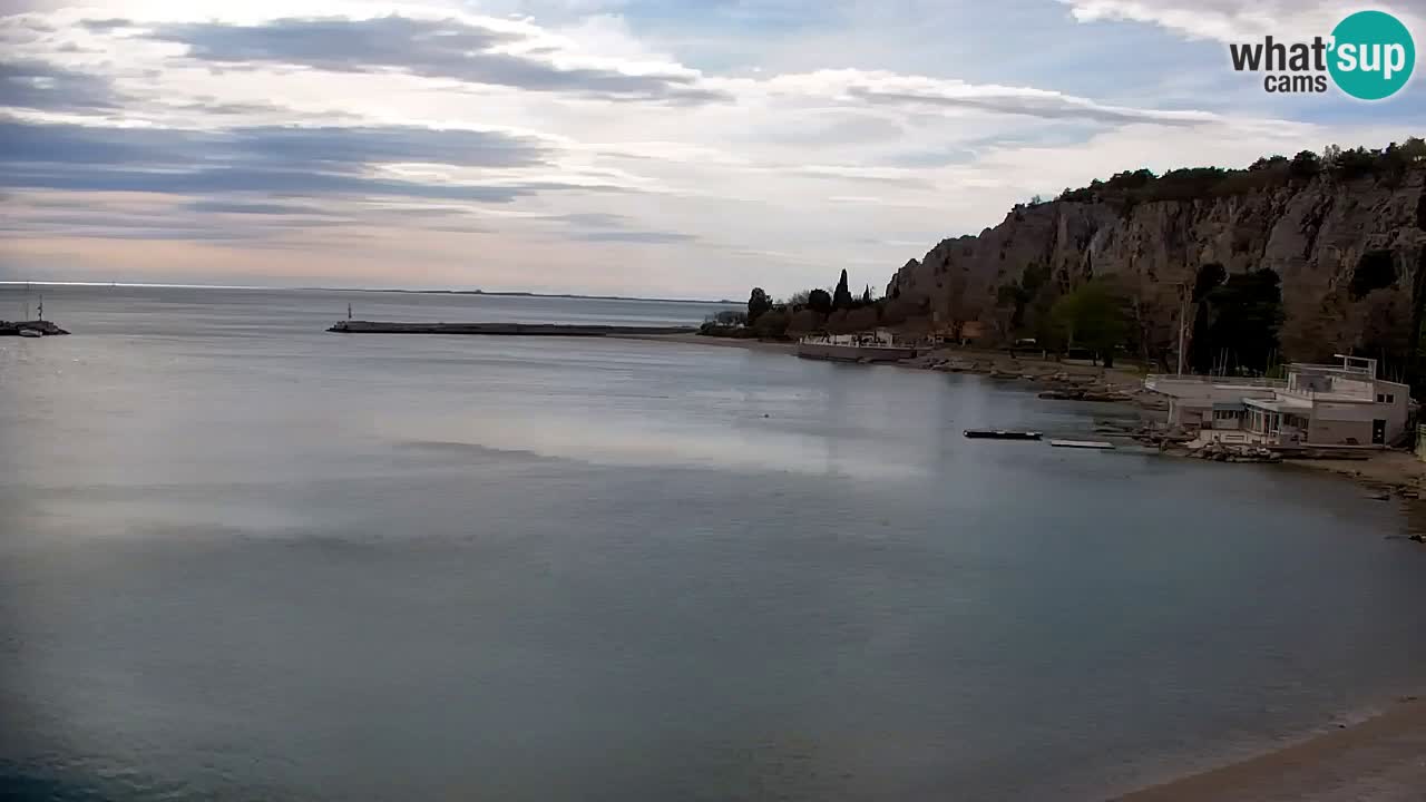 Webcam Sistiana – Vista sulla marina e sulla baia