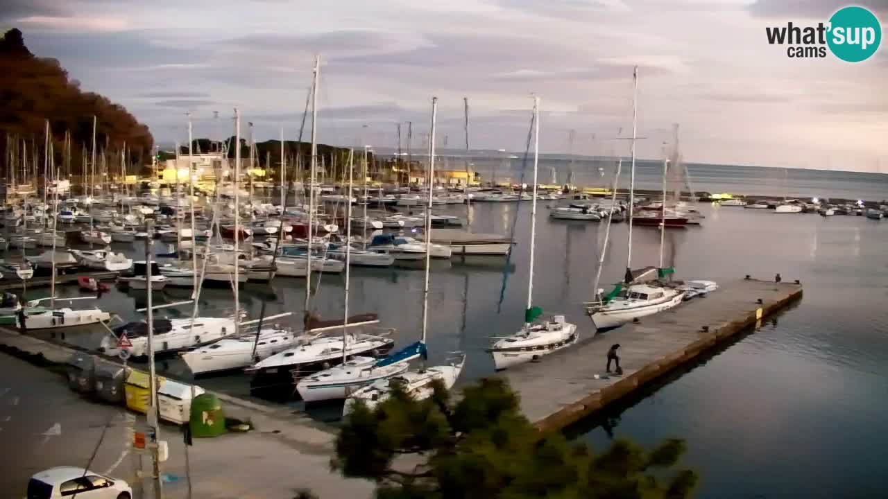 Webcam Sistiana – Blick auf Marina und Bucht