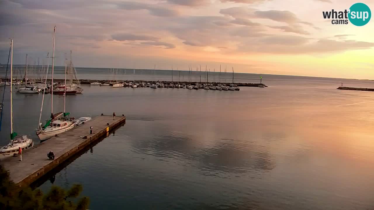 Webcam Sistiana – Blick auf Marina und Bucht