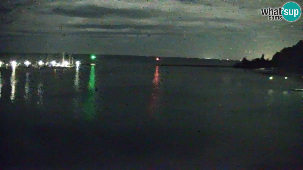 Webcam Sistiana – Pogled na marinu i zaljev