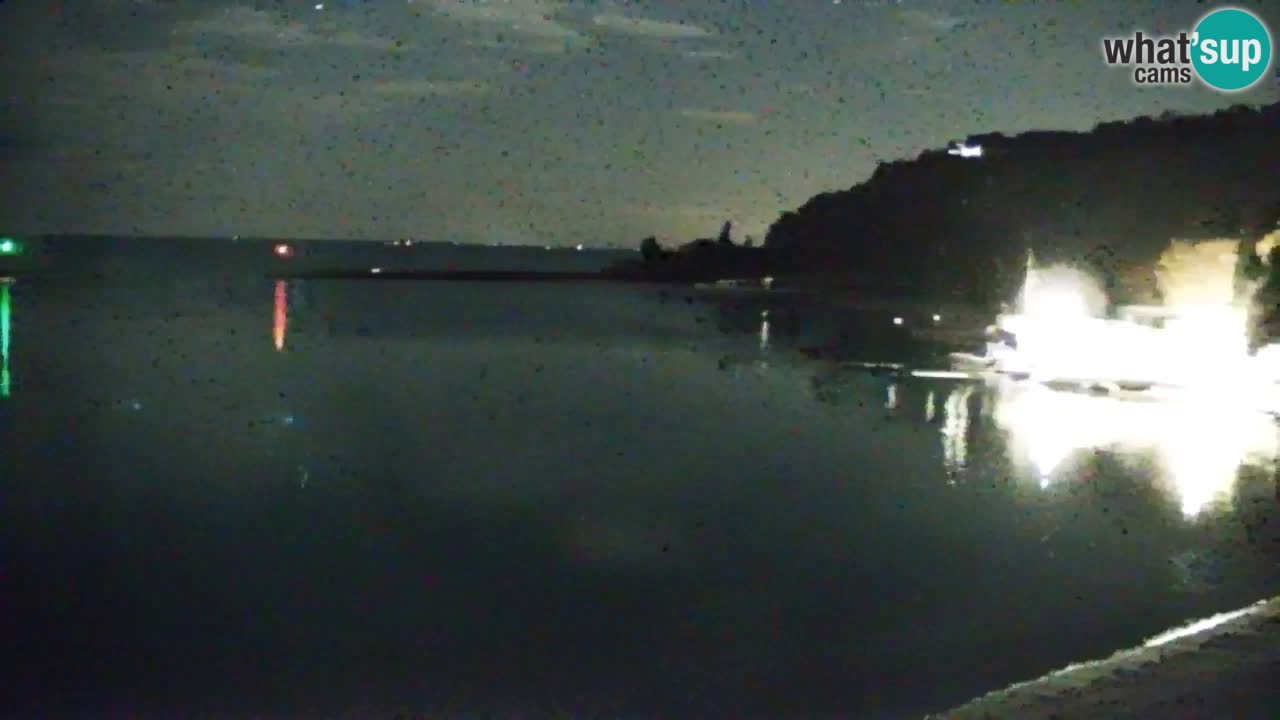 Webcam Sistiana – Vista sobre la marina y la bahía