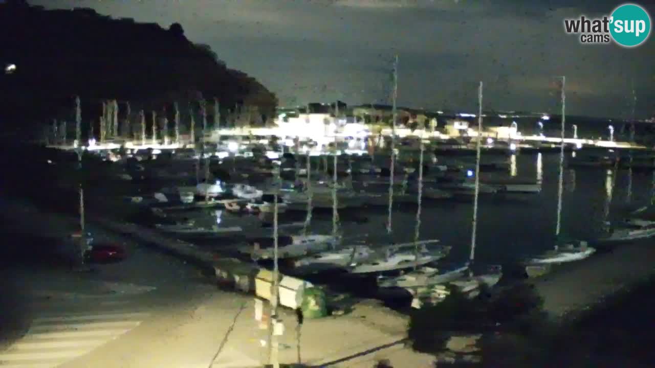 Webcam Sistiana – Vue sur la marina et la baie