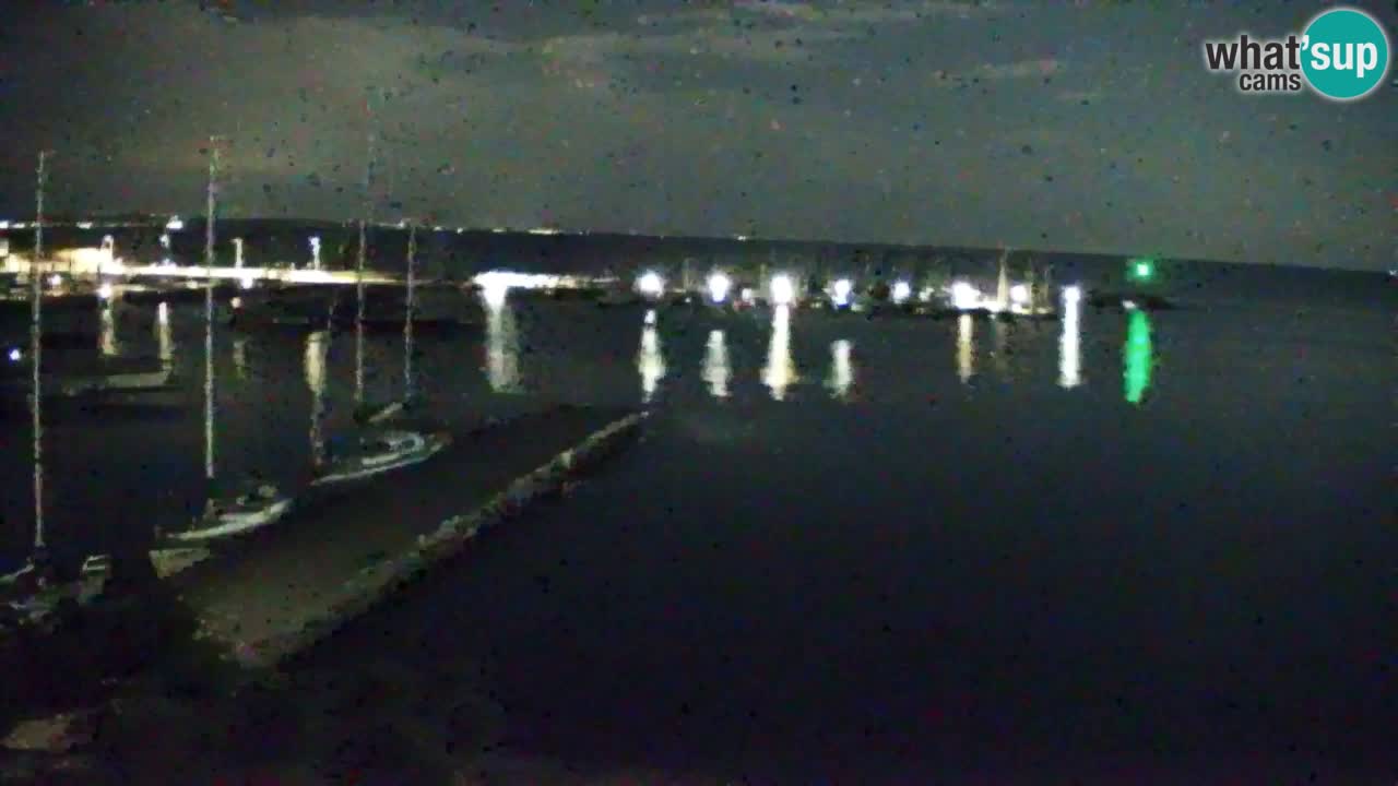 Webcam Sistiana – Vista sobre la marina y la bahía