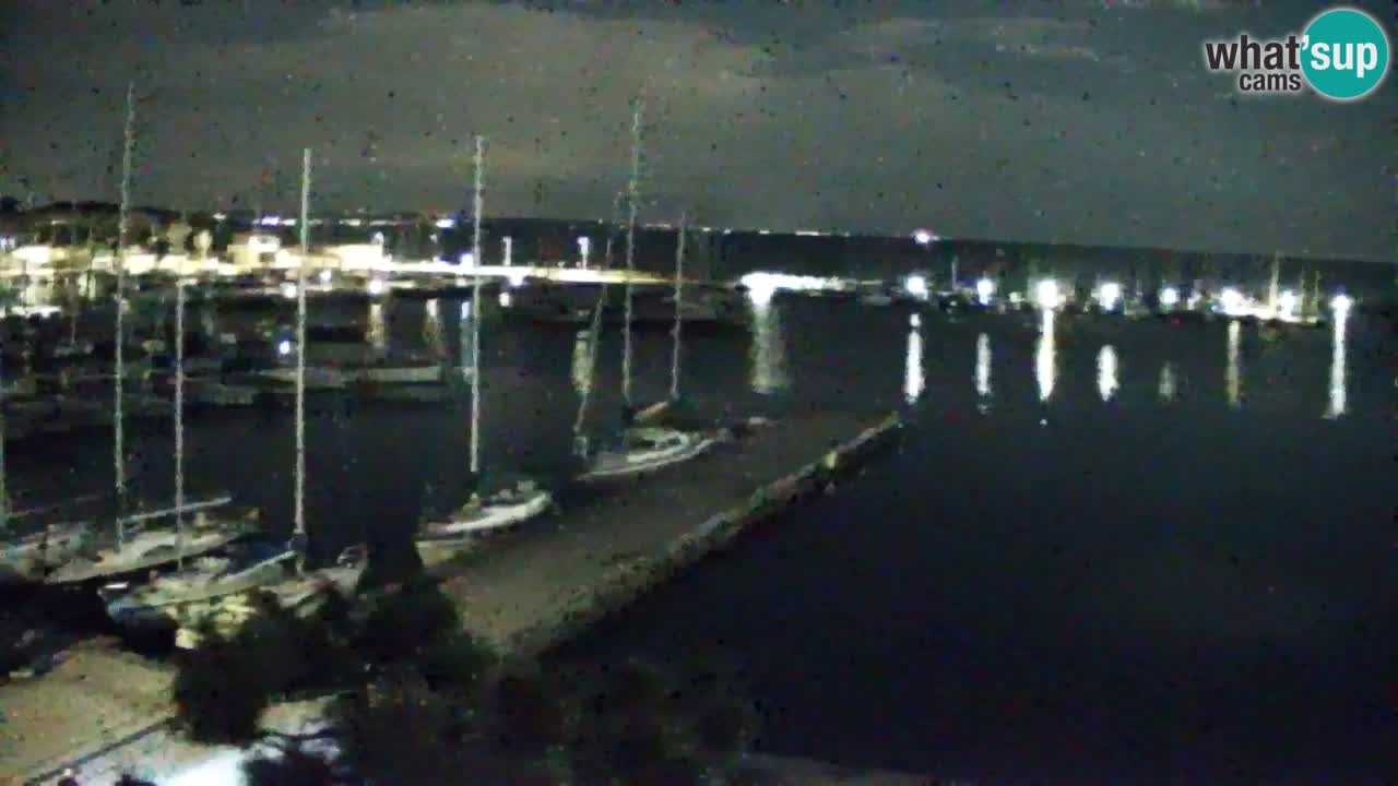 Webcam Sistiana – Blick auf Marina und Bucht