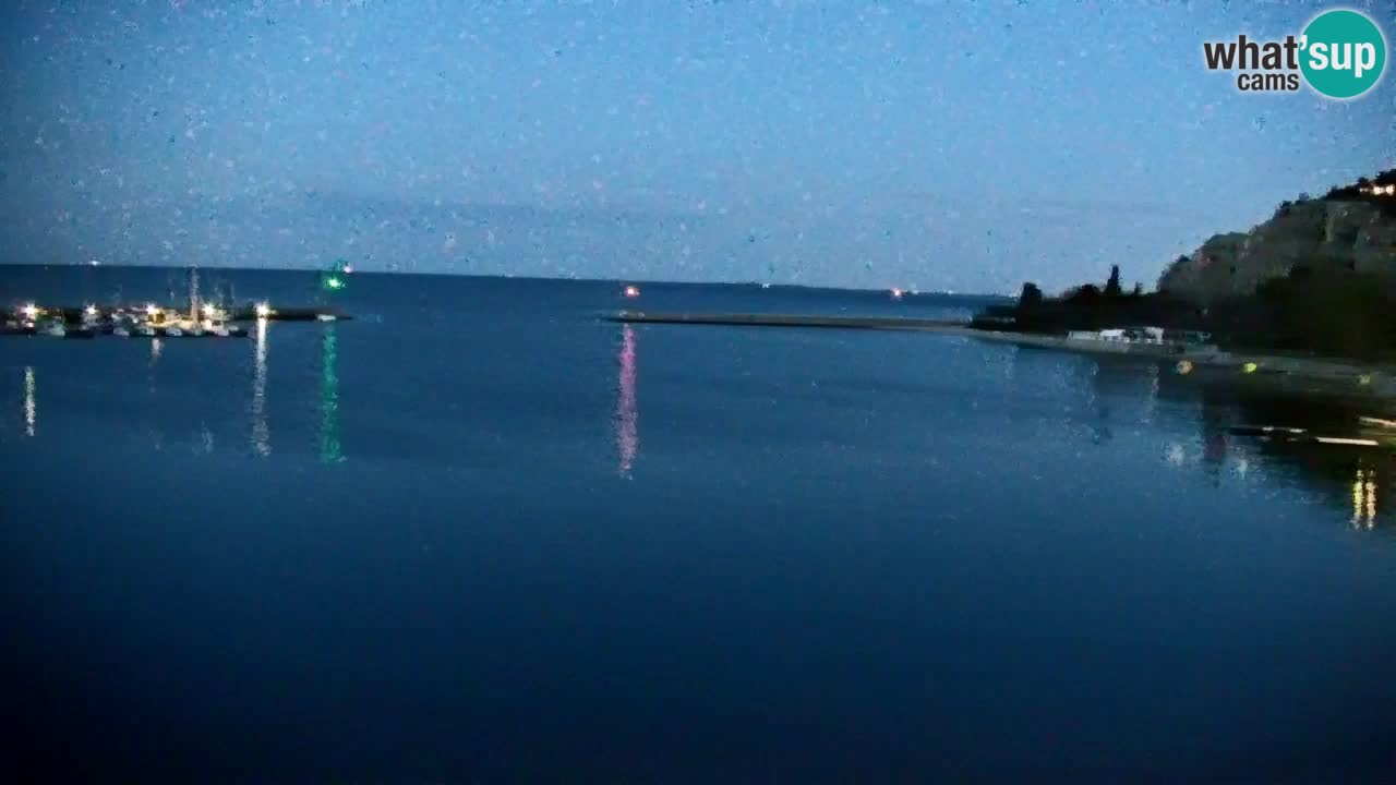 Webcam Sistiana – Blick auf Marina und Bucht