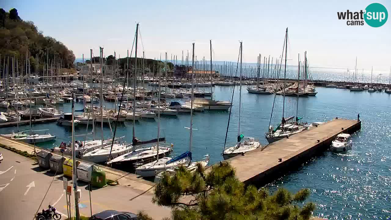 Webcam Sistiana – Vista sulla marina e sulla baia