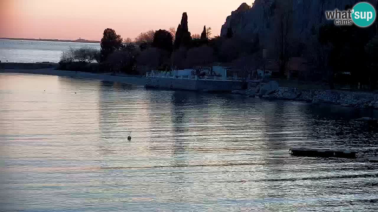 Webcam Sistiana – Pogled na marinu i zaljev