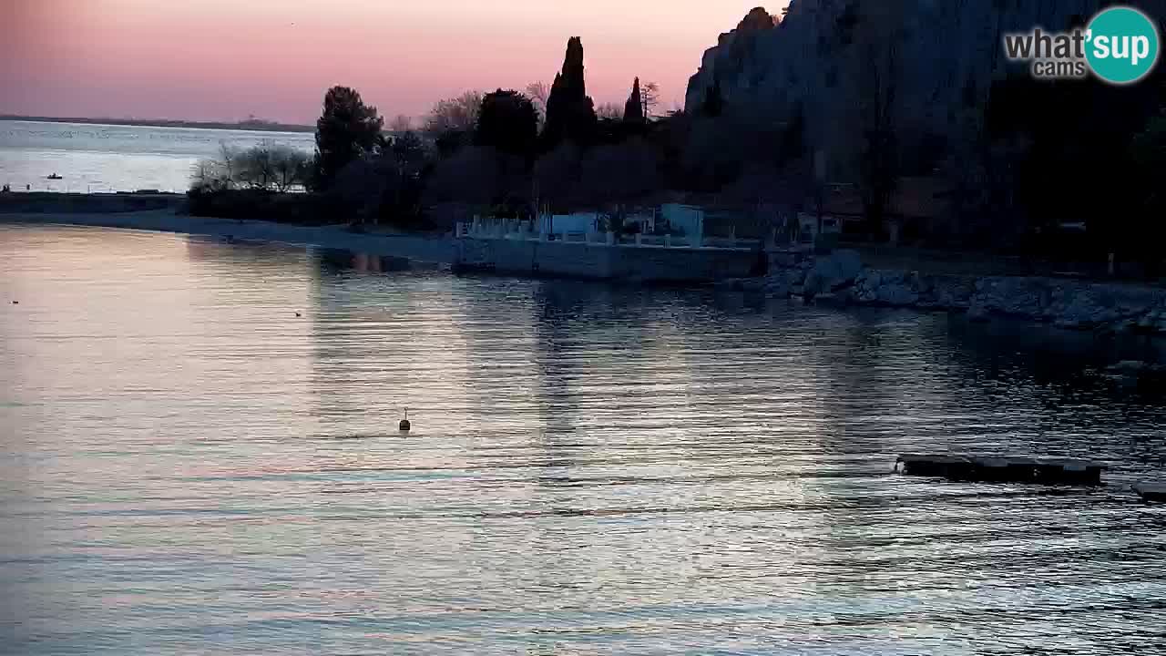 Webcam Sistiana – Vista sulla marina e sulla baia