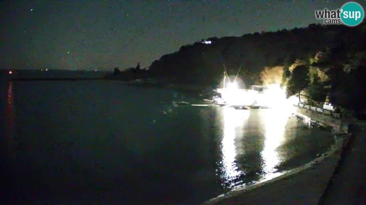 Webcam Sistiana – Blick auf Marina und Bucht