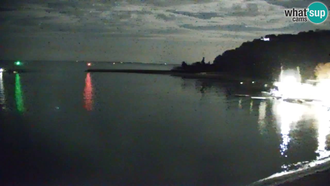 Webcam Sistiana – Vista sobre la marina y la bahía