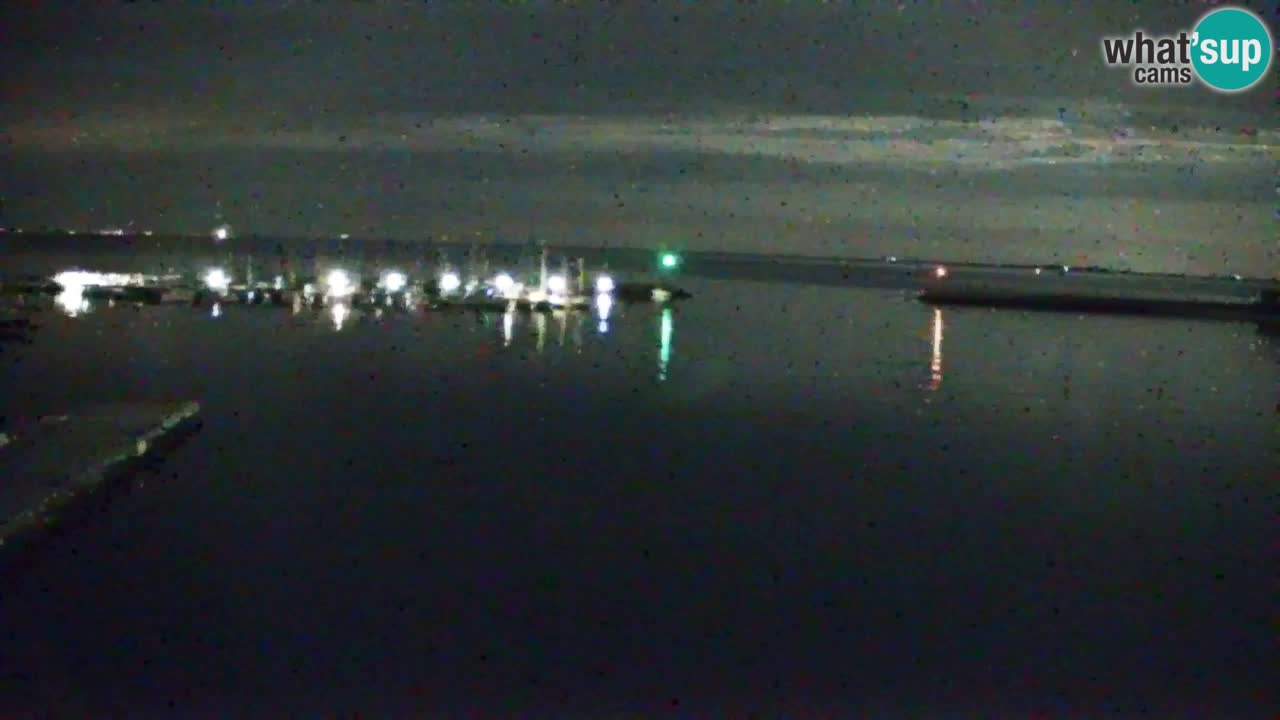 Webcam Sistiana – Vista sobre la marina y la bahía