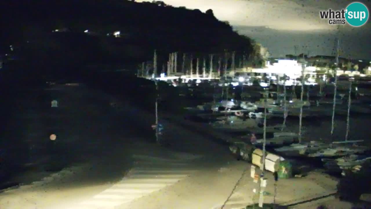 Webcam Sistiana – Pogled na marinu i zaljev