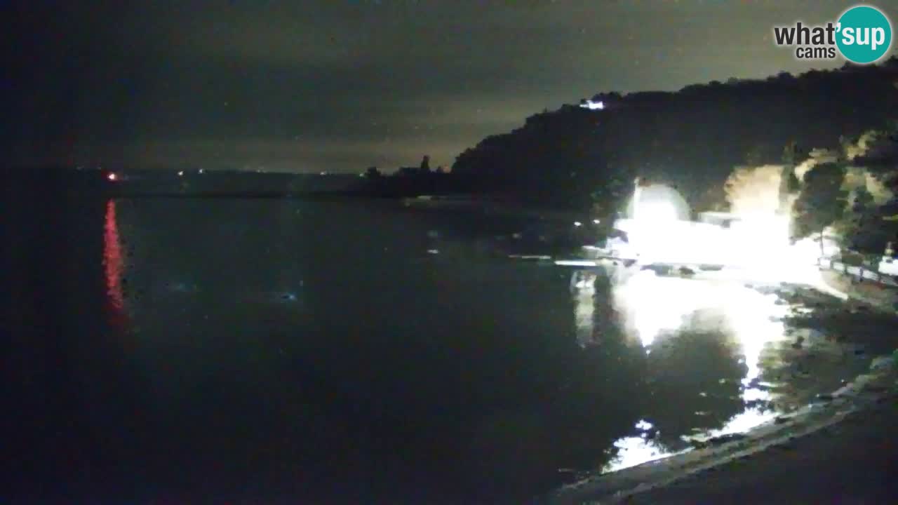 Webcam Sistiana – Vista sulla marina e sulla baia