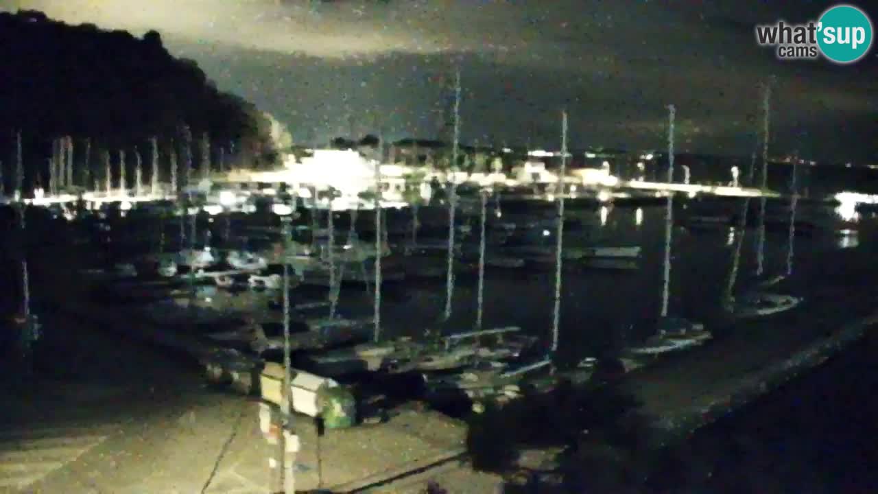 Webcam Sistiana – Pogled na marinu i zaljev