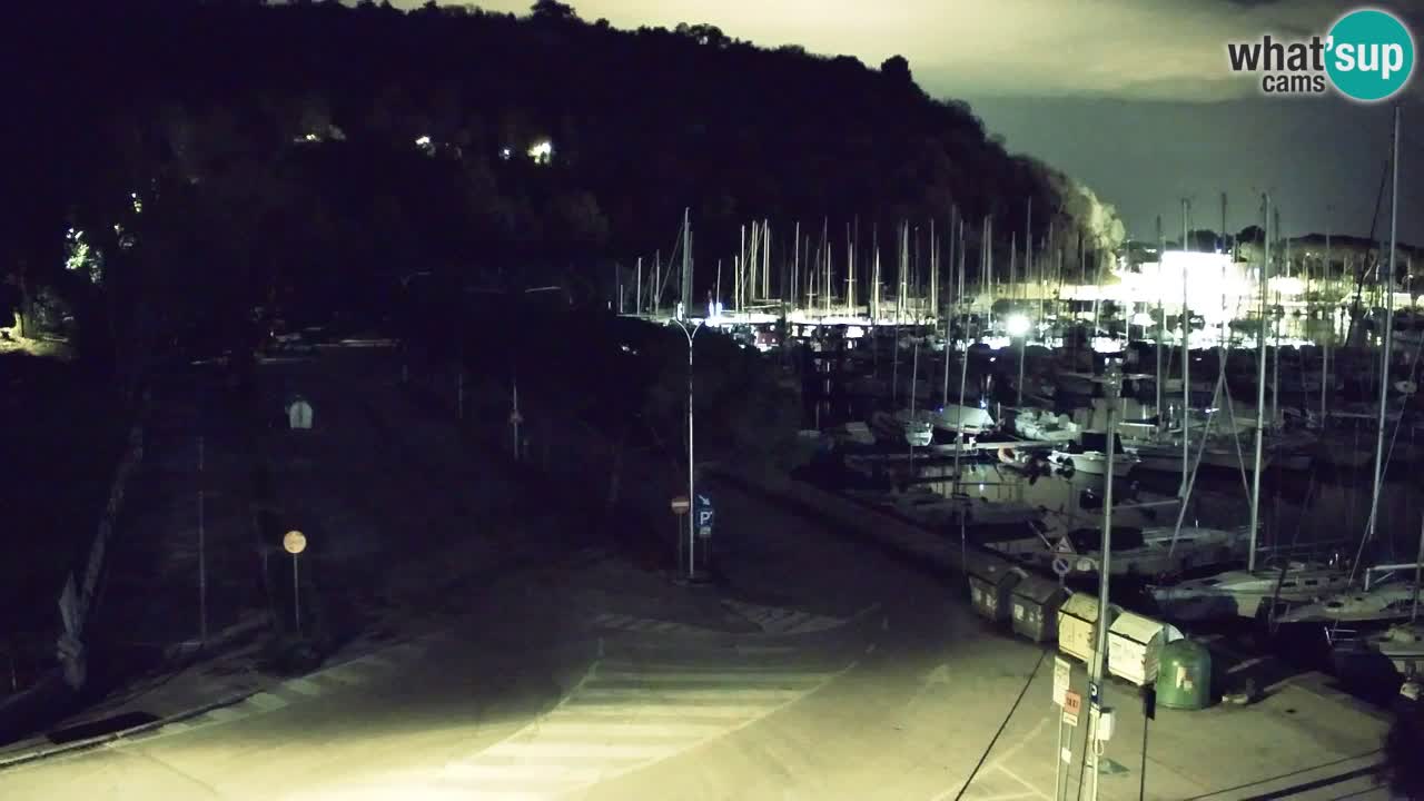 Webcam Sistiana – Vue sur la marina et la baie