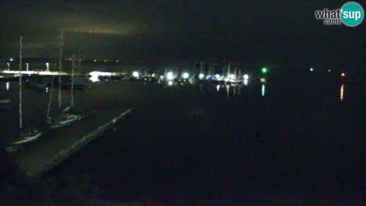 Webcam Sistiana – Vista sobre la marina y la bahía