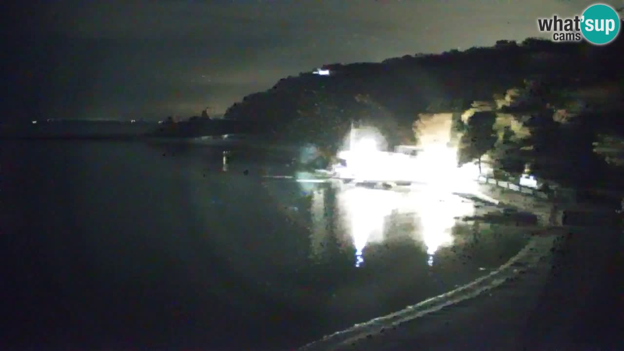 Webcam Sistiana – Vue sur la marina et la baie