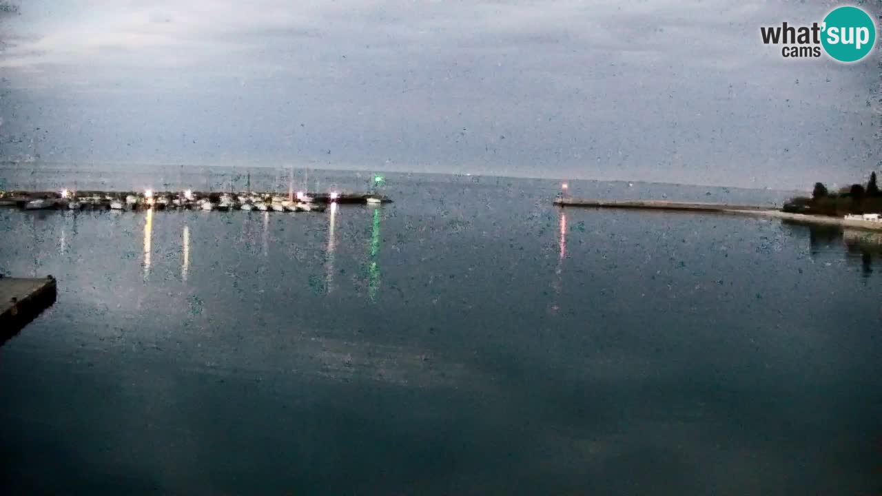 Webcam Sistiana – Blick auf Marina und Bucht